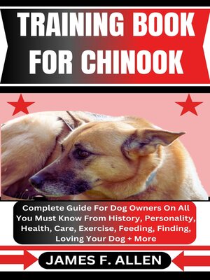 cover image of TRAINING BOOK FOR CHINOOK